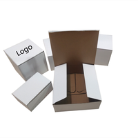 Hersteller recycelte Kerzen boxen Logo Custom ized White Paper Folding Versand Verpackung Wellpappe für Craft Cosmetic