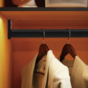 <b>Clothes</b> Rod Base Zinc Alloy Wall Mount Detachable Wardrobe Hardware - Product Image 1