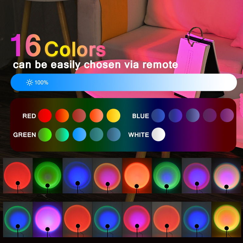 Hongdak Circular Atmosphere RGB Selfie Light for Video Remote-controlled Live Broadcast Supplementary Camera Light