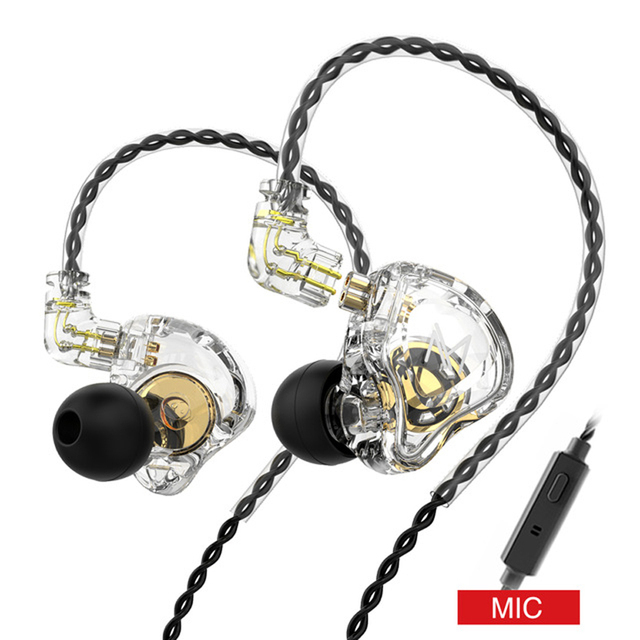 TRN MT1 Hi-FI 1DD Dynamic Drive HIFI Bass Metal Monitor Wired Stereo Handsfree Earphone Wired Running Sport In-ear Earphone