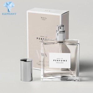 Custom Design 10ml 50ml 100ml White Small Men Paper Sample Perfume Box Packaging - Product Image 5
