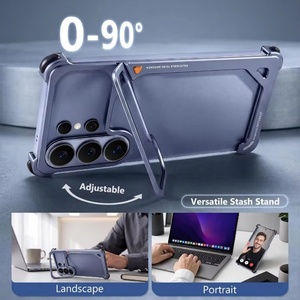 Funda de Aluminio Metálico de 9 Formas para Teléfono Samsung S26 Ultra con Soporte Oculto para Cámara y Cubierta Antigolpes en las Cuatro Esquinas - Product Image 6