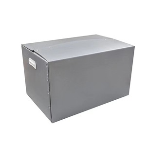 Nhà Sản Xuất Bán Hàng Trực Tiếp Tùy Chỉnh Kích Thước Màu Có Thể Gập Lại PP Hollow Tấm Hộp Nhiều Nhựa Sóng coroplast Stackable Hộp - Product Image 4