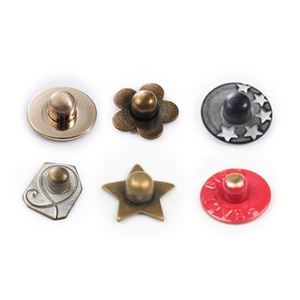 Boutons et rivets métalliques d'usine pour l'usage en accessoires vestimentaires pour jeans - Product Image 2