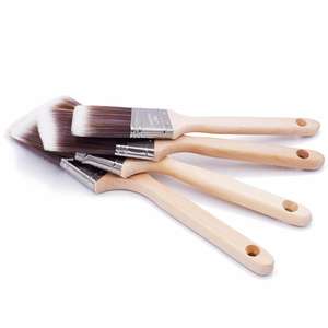 Acryl Muurverfborstelset Aquarel Purdy Olie Natuurlijk Hout Plastic Muuropslag Industrie Purdy Olie Polijsten Oem - Product Image 1