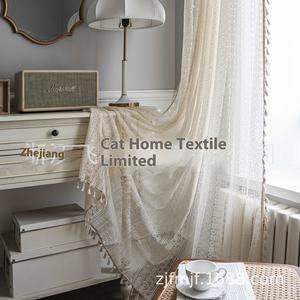 Traitements de fenêtre de maison en gros stores tringles à rideaux voilages cantonnières ombre tissu séparateurs de pièces plus - Product Image 4