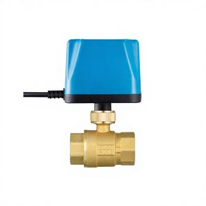 Válvula de bola motorizada de latón de 1/2 pulgada, de dos vías, normalmente cerrada, IP52, 220V 12V 24V, de 2 hilos, reemplaza al solenoide, eléctrica, impermeable, para agua - Product Image 3