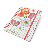 2025 planificateur cahier à spirale papier couverture rigide beauté journal cahier agendas personnalisés 2025 impression
