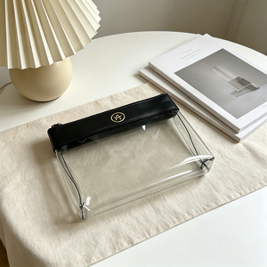 <span class=keywords><strong>Astuccio</strong></span> Trasparente Durevole in PVC con Cerniera Impermeabile, Multiuso per Scuola, Ufficio e Viaggi - Product Image 3