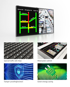 Panneau d'affichage LED P4 pour <span class=keywords><strong>portique</strong></span> routier, écran couleur pour la signalisation routière, panneau matriciel LED pour la ville intelligente - Product Image 5