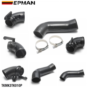 Силиконовая впускная труба EPMAN, воздушный шланг и алюминиевый входной колено турбо для VW Golf MK7 GTI R MK3 A3 S3 EA888 Gen3 TKMK3TK010P - Product Image 2