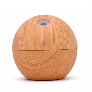 Humidificador para coche con diseño de grano de madera Yx004, ambientador de aromaterapia alimentado por USB de 130 ml para el hogar de menos de 10 metros cuadrados - Product Image 2