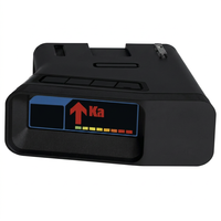 Ventes chaudes : Détecteur radar/laser longue portée R8 Extreme, détection avant et arrière à double antenne avec flèches directionnelles, GPS intégré