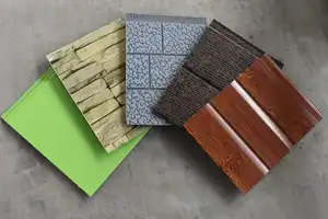 Brick Pattern Series Metal Carving Board Interior And Exterior Wall Decoration Fireproof Insulation Board Fireproof PU EPS XPS