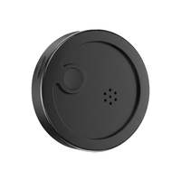 Traceur GPS Portable Intelligent à 2 Ans d'Autonomie, Contrôle à Distance, Précision, Rond, Blanc, Noir, Orange, Alarmes Personnelles GPS