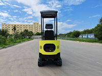 Promo Panas T10-2 Excavator Mikro 0.8 Ton untuk Kehutanan, Pertanian, Hidrolik, Zero Tail Swing, Mini Digger Handal