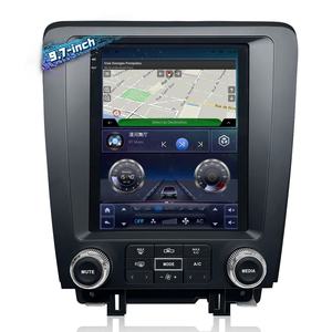 Autoradio Android à écran vertical de 9,7 pouces de style <span class=keywords><strong>Tesla</strong></span>, 8 cœurs, 4+64 Go avec GPS, CarPlay, Android Auto pour Ford Mustang 2010-2014 - Product Image 1