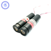 12x45mm 650nm 5mw 3-5v Red Laser Line Module Focus Adjustable Lazer Head