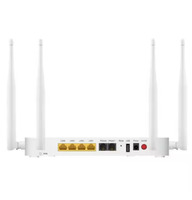 Venta caliente EPON F680 ONU 1GE FE + WIFI puente de acceso remoto Firmware en inglés FTTH ONT ONU WIFI Router funciona en OLT c300 F680