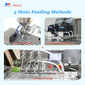 เครื่องบรรจุภัณฑ์แบบอัตโนมัติระบบลมสำหรับผลิตภัณฑ์บำรุงผิวแบบแคปซูล พร้อมปั๊มเซรามิก 7 ตัวและมอเตอร์ - Product Image 4