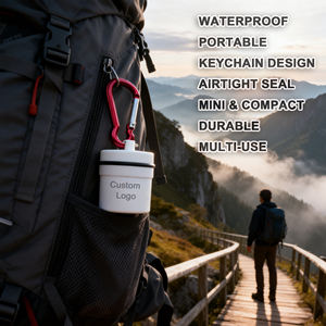 พวงกุญแจกล่องใส่ยาแบบพกพา สกรีนโลโก้ตามสั่ง - ของแจกส่งเสริมการขาย - Product Image 2