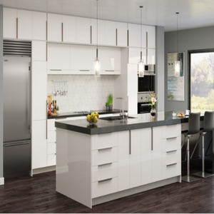 Armario de cocina moderno de estilo europeo, diseño personalizado - Product Image 3