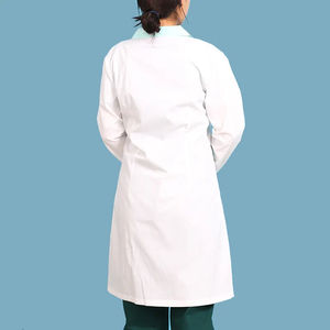 Offre spéciale Vente en gros Uniformes unisexes pour l'hôpital Blouse médicale Blouse de laboratoire blanche - Product Image 4
