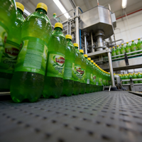Machine automatique de remplissage et de bouchage de boissons gazeuses au CO2, 10000BPH, ligne de production de boissons à haut rendement pour 500 ml
