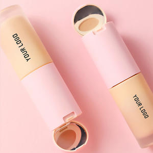 Correcteur longue durée deux-en-un et fond de teint liquide hydratant Crème <span class=keywords><strong>solaire</strong></span> végétalienne transparente naturelle étiquetée Ingrédients végétaliens - Product Image 5