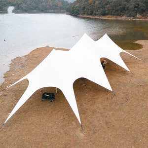 60-80 Personas 4 Estaciones 10x20 30ft 60ft Durable Familia Camping Sun Shade Star Canopy Tiendas de campaña para Villa al aire libre Camping de vacaciones - Product Image 1