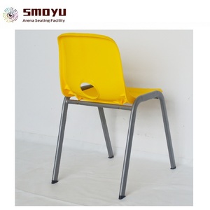 Silla Ergonómica Apilable de Plástico con Marco de Acero para Guardería, Preescolar, Jardín de Infancia y Uso Comercial - Product Image 4