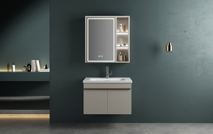 Mueble de Baño Industrial de Calidad Hotelera |   Puertas para Mascotas y Espejo LED Antivaho |   Diseño de montaje en pared para espacios <span class=keywords><strong>urbanos</strong></span> - Product Image 3