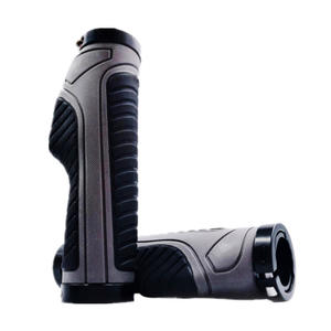 ปลอกแฮนด์จักรยานเสือภูเขาแบบครอสบอร์เดอร์ 131 มม. TPR กันลื่น สีเทา ดีไซน์ตามหลักสรีรศาสตร์ สำหรับแฮนด์จักรยาน - Product Image 4