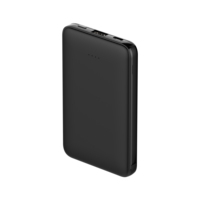 Mini Banco de Energía Personalizado de 5000 mAh, Batería Ultrafina con Cables Integrados