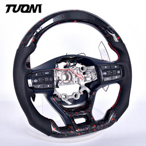 Volante de Coche de Fibra de Carbono Forjado Personalizado para - Product Image 1