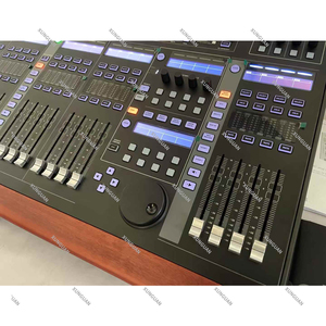 Bàn trộn âm thanh kỹ thuật số stereo đầy đủ WING BK 48 kênh stereo, 28 bus, với 8 preamp chuyên nghiệp, 8 đầu ra chuyên nghiệp, 24 bề mặt điều khiển fader - Product Image 2