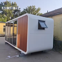 Maison de conteneur de cabine Apple anticorrosive et durable de 20 et 40 pieds pour la ferme et le bureau en plein air