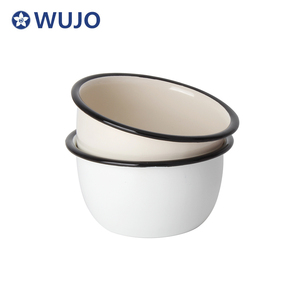 Cuencos pequeños de esmalte chino de estilo Retro, cuencos con logotipo personalizado, 12cm - Product Image 5