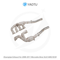 Cabezal de igual longitud YT con convertidor catalítico para Mercedes-Benz SL63 AMG R230
