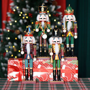 Décorations de Noël personnalisées en gros, <span class=keywords><strong>casse</strong></span>-noisettes en bois de 30 cm, soldat <span class=keywords><strong>casse</strong></span>-noisettes - Product Image 2