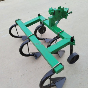 Tracteur à main diesel Haomin avec charrue à sillons et houe de désherbage pour le travail du sol, houe à main, motobineuse - Product Image 1