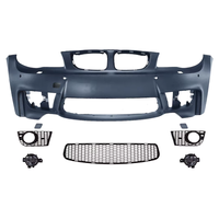 Kit Carrosserie Auto Pare-chocs Avant pour BMW E82 E87 2008-2011 Mise à Niveau vers Kit Carrosserie 1M Pare-chocs Avant Pare-chocs Arrière Accessoires Auto
