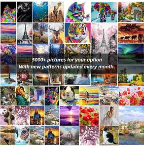 Van Gogh Starry Night Paint by Numbers Kit for Adults DIY Oil Painting Art <strong>on</strong> <strong>Canvas</strong> with Brushes - Product Image 6