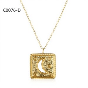 สร้อยคอแฟชั่น C0076 สำหรับผู้หญิง เครื่องประดับคุณภาพสูง - Product Image 2
