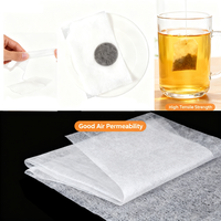 100% entièrement biodégradable PLA fibre de maïs Spunbond tissu non tissé haute qualité 30gsm fibre de maïs matériel en gros sachet de thé rouleaux