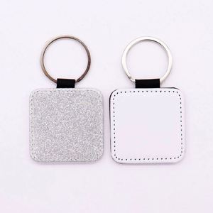 Llavero Personalizado con Foto, Llavero Promocional de Moda, Accesorio DIY para Sublimación, Llavero de Cuero en Blanco para Sublimación - Product Image 2