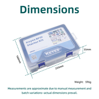 Kit de démarrage économique pour projets de programmation RFID Keyestudio, nouvelle arrivée, compatible avec Arduino IDE