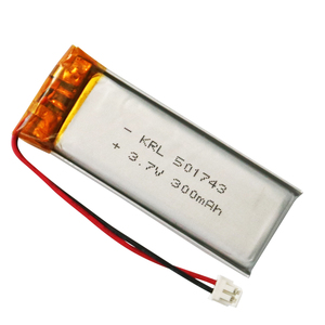 Orijinal Fabrika 3.7 V 501743 300mAh Lityum Polimer Pil Şarj Edilebilir Lipo Kese İyon Piller Tıbbi Ekipmanlar için - Product Image 1