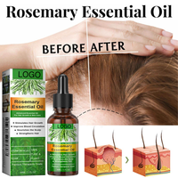XM Label pribadi minyak esensial Rosemary canggih OEM ODM meningkatkan sirkulasi darah untuk pertumbuhan rambut dan perawatan kulit produk rambut