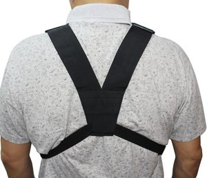 विस्फोटक सामरिक बनियान दो-तरफा रेडियो छाती का उपयोग कर रिग बैग का उपयोग करता है-काला - Product Image 3